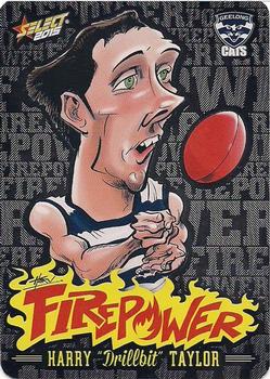 2015 Select AFL Champions - Firepower Caricatures #FC20 Harry Taylor Front